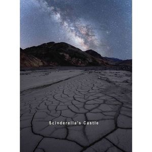 Mudcracks Death Valley under the stars photo print